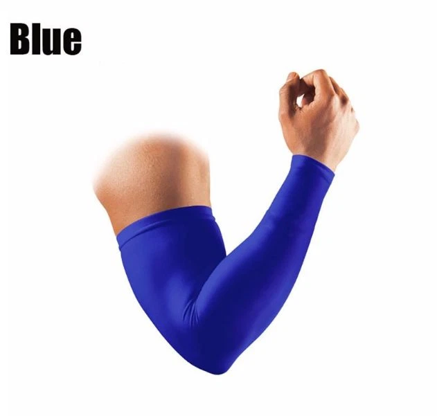 Manga de brazo Ciclismo Compresión Brazo Calentadores Codo Protector Almohadillas Soporte Foto 2 de 4