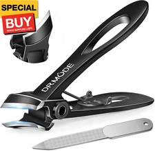 Slanted Toenail Clippers for Thick Toenails for Seniors, Heavy Duty Toe Nail Cli