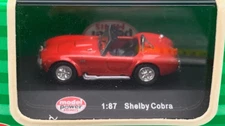 1:87 Diecast Model Power 1965 Shelby Cobra 427/SC, Red NIB! HO5574