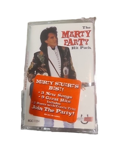 The Marty Party Hit Pack by Marty Stuart (Cassette, Mar-1995, MCA) - Picture 2 of 4