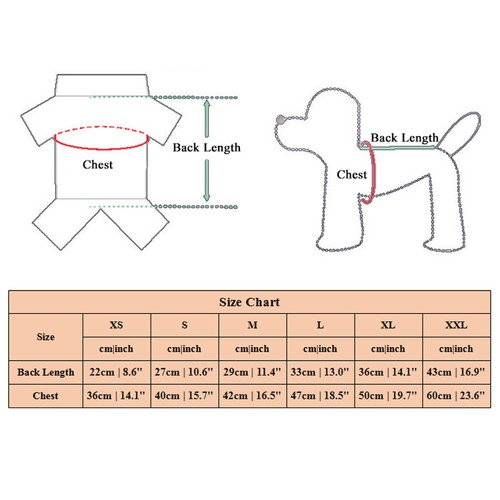 Luxury Dog Pajamas Pet Small Medium Dog Clothes Coat Yorkies Bulldogs Jacket" - Picture 2 of 18