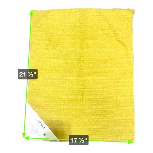 Set Of 4 Thibaut Zenith Fabric Samples In Yellow Gray Rust & Teal Indoor Outdoor - Afbeelding 6 van 21