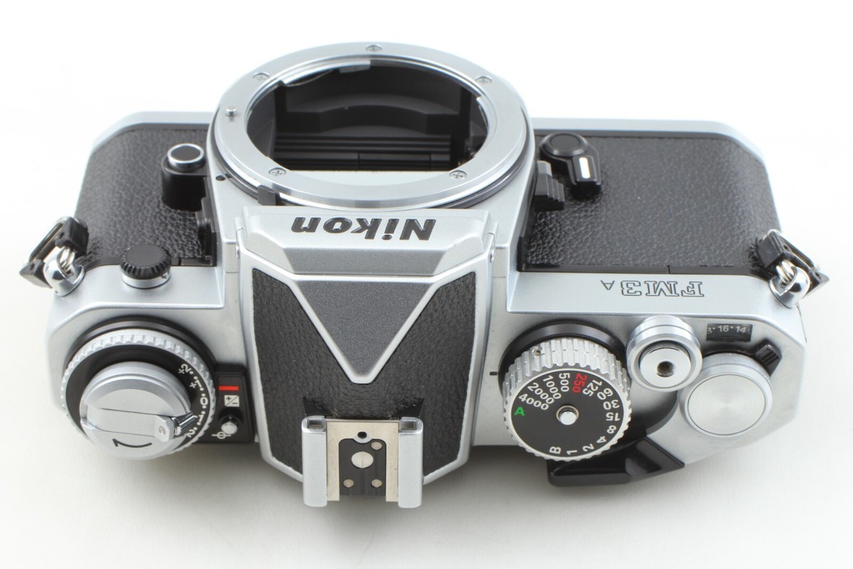 TOP MINT in Box] Nikon FM3A Silver SLR 35mm Film Camera Body