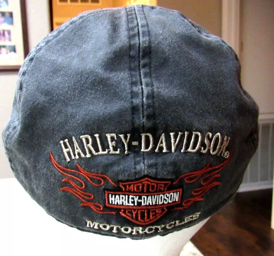 Harley Beret Hat Cap Size Small Cotton Newsboy Gray | eBay