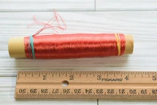 Gorgeous Moroccan Bulk LIGHT PALE RED Silk Floss Spool (50+ Yards) Fly Tying 