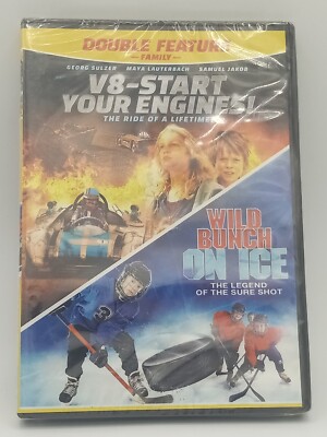 V8 Start Your Engines  Wild Bunch On Ice Double Feature DVD Georg Sulzer 