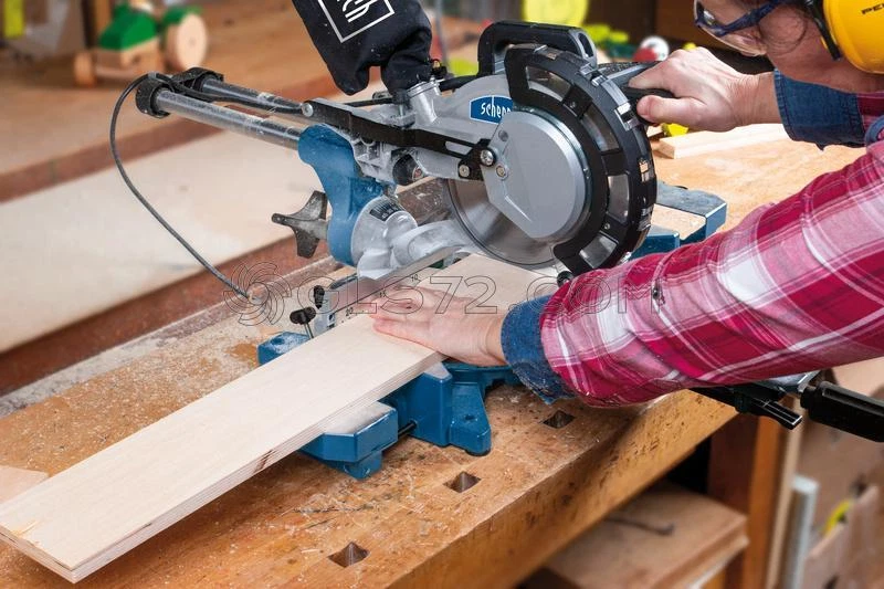 TRONCATRICE RADIALE LEGNO SCHEPPACH HM216 2000 W SEGA CIRCOLARE ø 216 LASER - Image 2 of 4