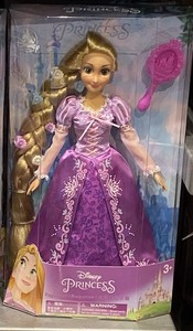 muñeca rapunzel articulada