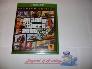 New * Grand Theft Auto V 5 Five: Premium Edition - Xbox One GTA Online Sealed X