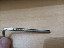 vintage chiave a brugola 4 mm chrom vanadium