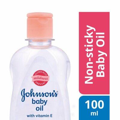 Johnson's Baby Oil with Vitamin E 100ml-