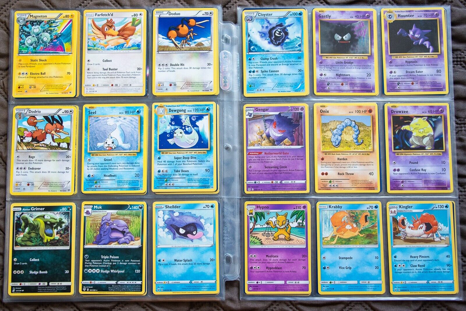 Classeur 248 cartes set commune/holo complet + 80 reverse Pokémon édition  151 - Pokémon