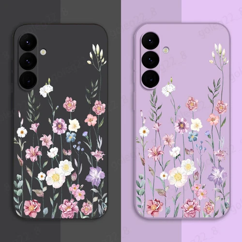 Flower Phone Case For Samsung Galaxy S26 S25 Ultra A16 A57 A17 Shockproof Cover