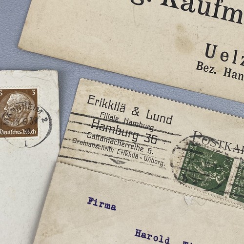 Collezione cartoline e ricevute pubblicitarie dal 1910 al 1930, Colonia, Uelzen, Ravensburg ecc. - Foto 5 di 9