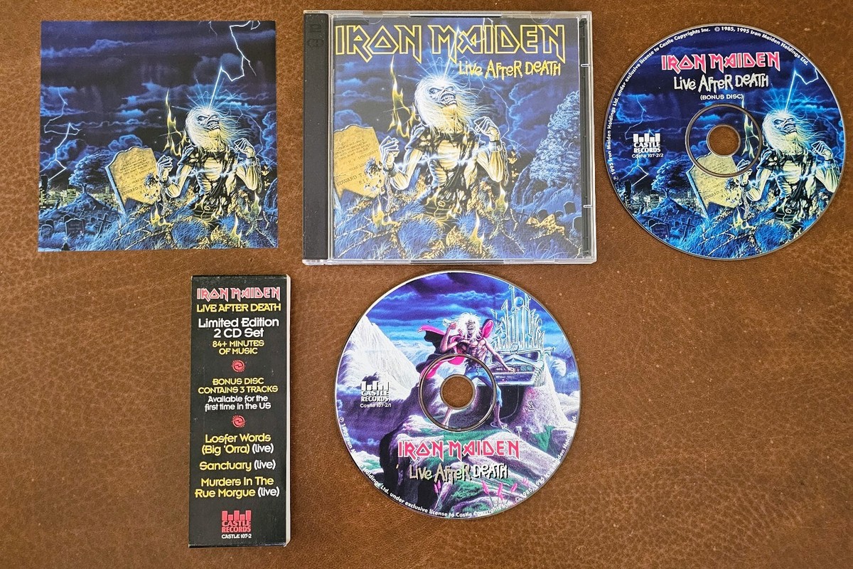 IRON MAIDEN レコード　Live after death 2枚組 IRON MAIDEN レコード Live after death 2枚組 Iron Maiden