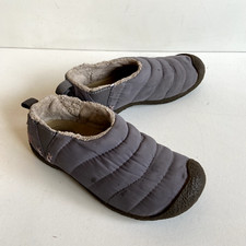Keen Womens Shoes Slippers Size 6 Gray Slip On Quilted Lined Clog