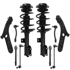 For 2011-2016 Hyundai Elantra Front Struts Springs Control Arm Sway Bar Tie Rods