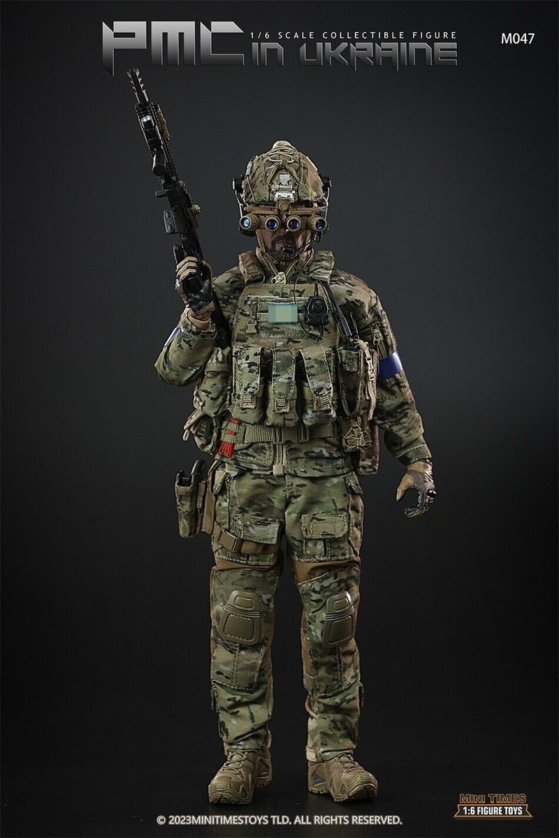Mini times toys 1/6 ウクライナ 民間軍事会社 新品 M047 mini times toys 1/6 PMC in Ukraine Action Figure Model