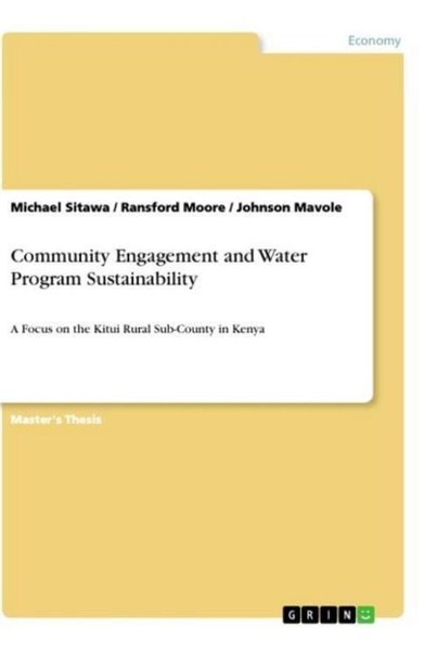Community Engagement And Water Program Sustainability Michael Sitawa-image