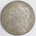 1881-S Morgan Silver Dollar $1 San Francisco Toned 90% Silver Raw