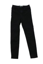 New Look Women's Jeans UK 8 Black 100% Cotton Straight