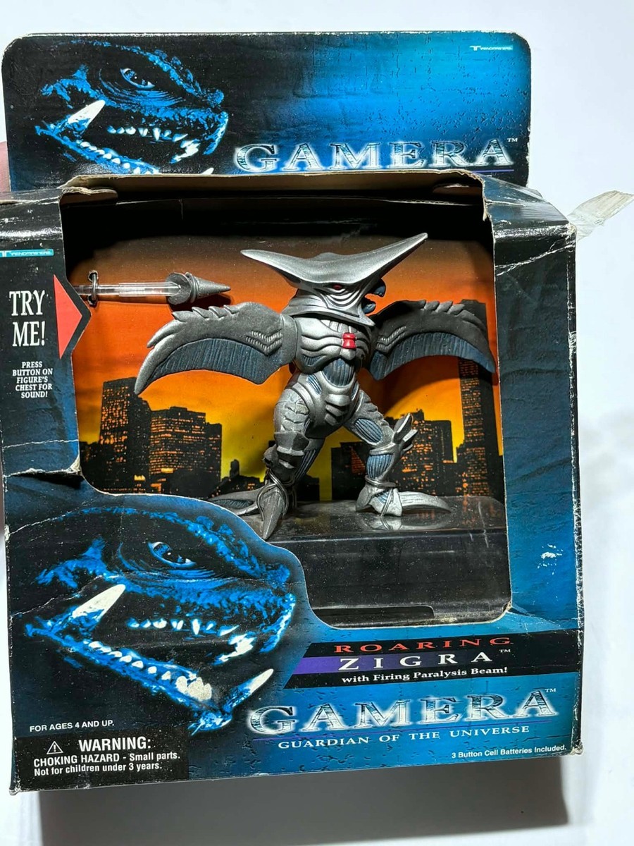 GAMERA トレーディングカード 1995年製 RARE HTF GAMERA GUARDIAN OF UNIVERSE ZINGRA Figure Trendmasters