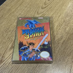 Dragon Spirit :  The New Legend : Nintendo NES Game Box Manual WOW!