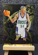 1996-97 Fleer Metal - Cyber-Metal Ray Allen #2 (RC)