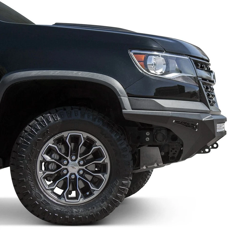 For Chevy Colorado 17-20 Stealth Fighter Full Width Hammer Black Front HD Bumper Foto 4 de 4