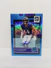 KYLE HAMILTON Rookie 2022 Donruss Optic Blue Prizm Auto /99 Ravens RC #238