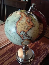 UG World Desk Top 10" Globe Used