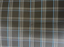 Blue Gti Tartan Fabric For Recaro Srs Lxlss 160 X 90cm