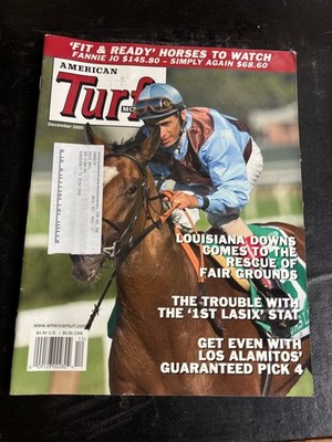 American Turf Monthly December 2005 Horseracing Magazine Betting Tips
