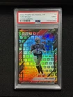 2022 PANINI NATIONAL VIP #/25 CAMO GREEN Prizm #1 TOM BRADY Pandora PSA 9 Mint