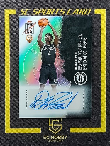 2025 Topps Signature Drake Powell Base (RAW)
