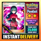 Sabrina - Pokemon TCG Pocket – Full Art – 2 Star Card - Fast Trade - English ✅