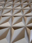 Vintage Soviet 1970s Space Age 3D Plastic Wall Panel Futuristic Decor USSR