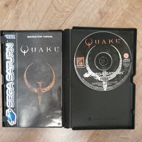 QUAKE BOXED WITH MANUAL SEGA SATURN CONSOLE
