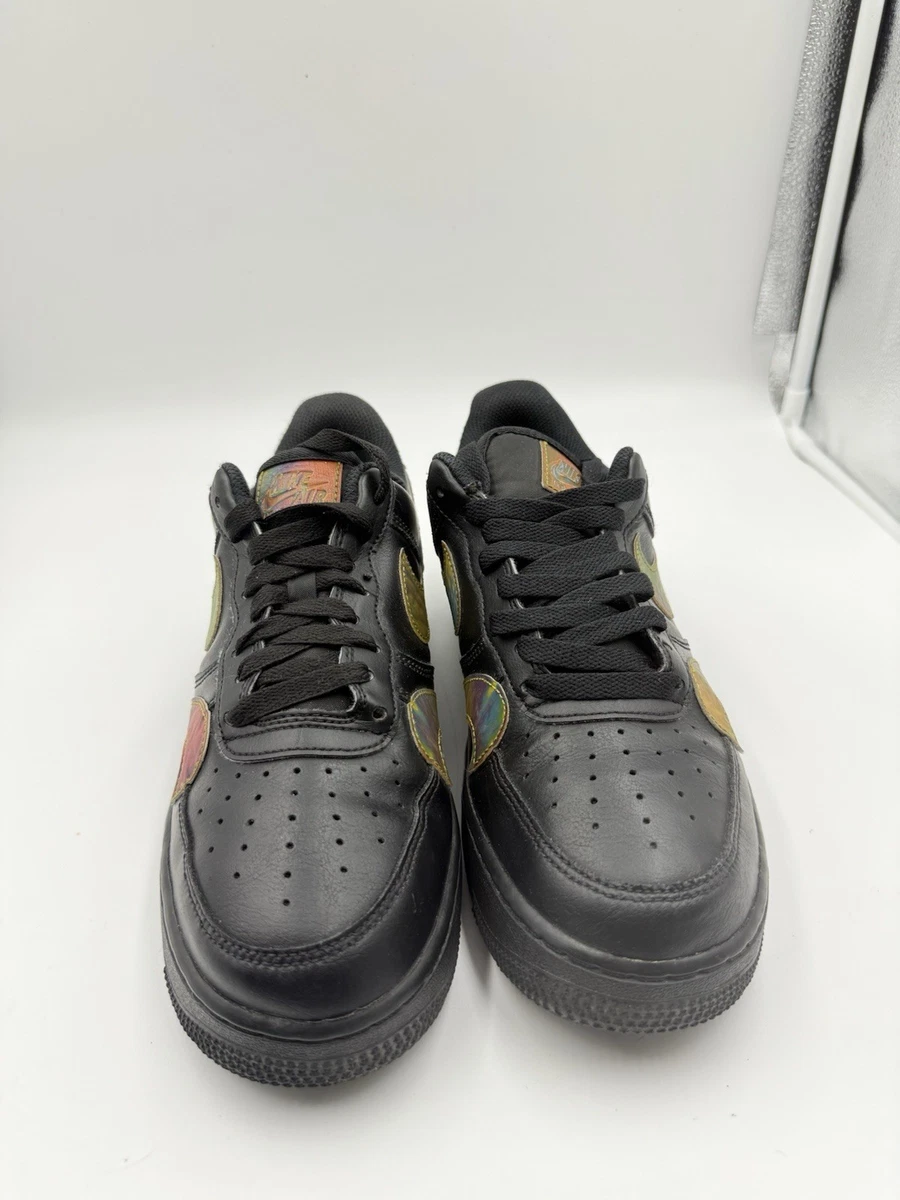 Nike Air Force 1 Low Misplaced Swoosh - Black | eBay display picture 1