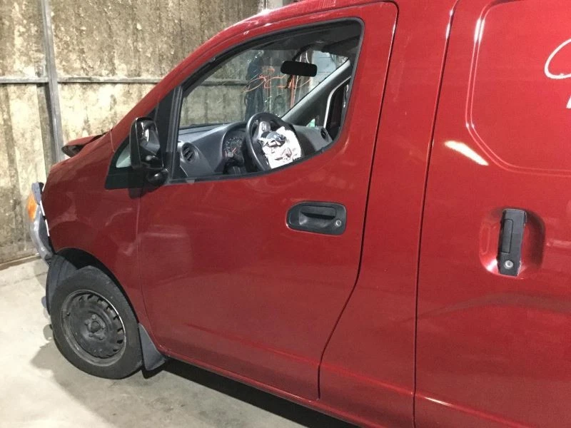 2013-2021 Nissan NV200 Left Driver Side Front Door Maroon - Image 2 of 4