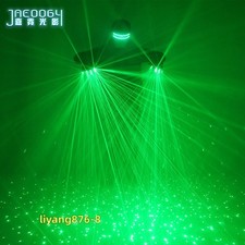 Laser Gloves DJ Dancer Stage Lighting Show Bar Party Green LED Light Glove Props