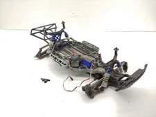 Traxxas Slash 4x4 1/10 Short Course Truck Roller Slider Chassis w/ Servo Used