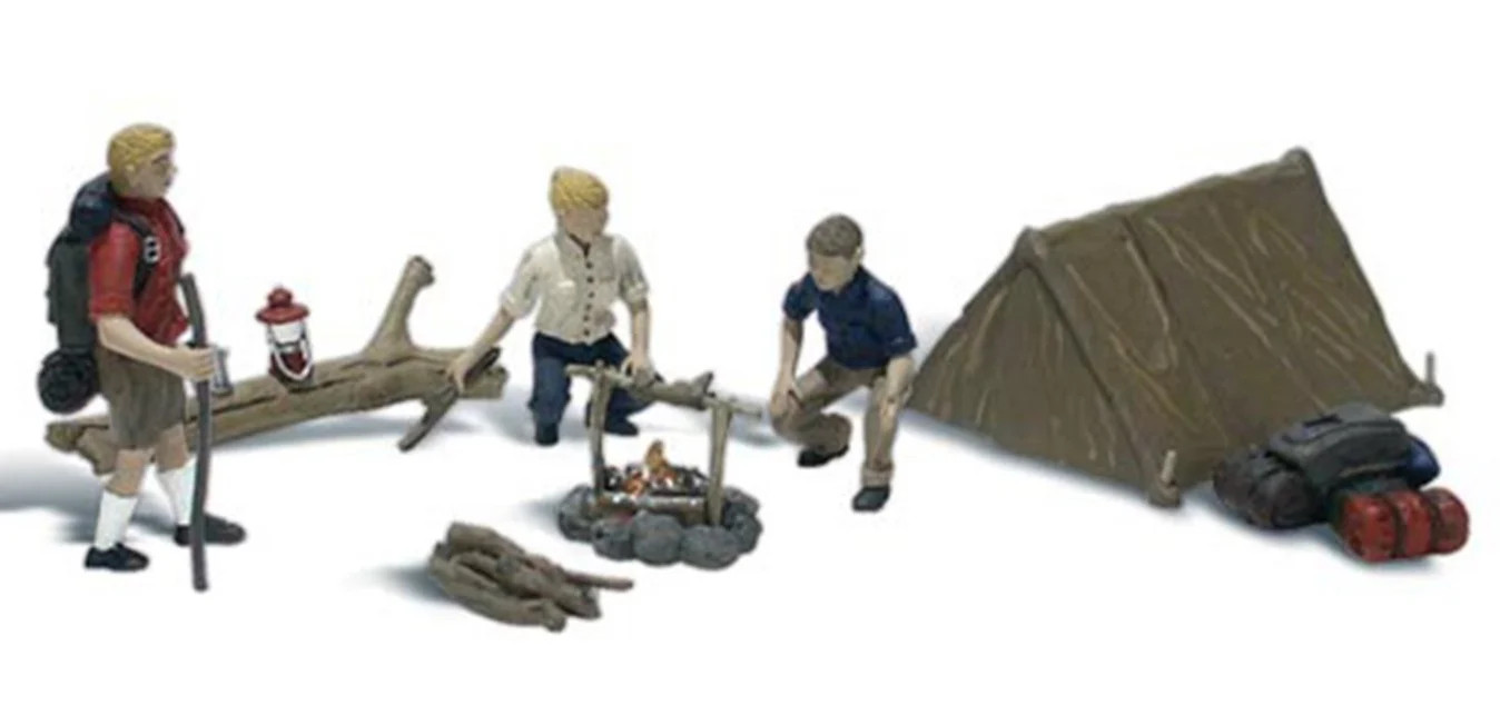 Woodland Scenics WA1917 A1917 Scenic Accents - Campers - HO Scale