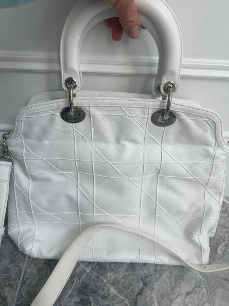 Dior White Quilted Bags & Handbags for Women for sale | eBay