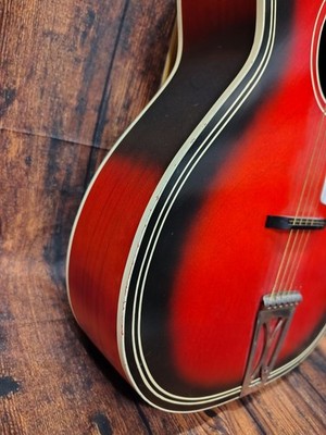 Vintage 60's Harmony Stella H1141 Grand Concert Redburst Acustic Vintage 60's Harmony Stella H1141 Grand Concert Redburst Acustic