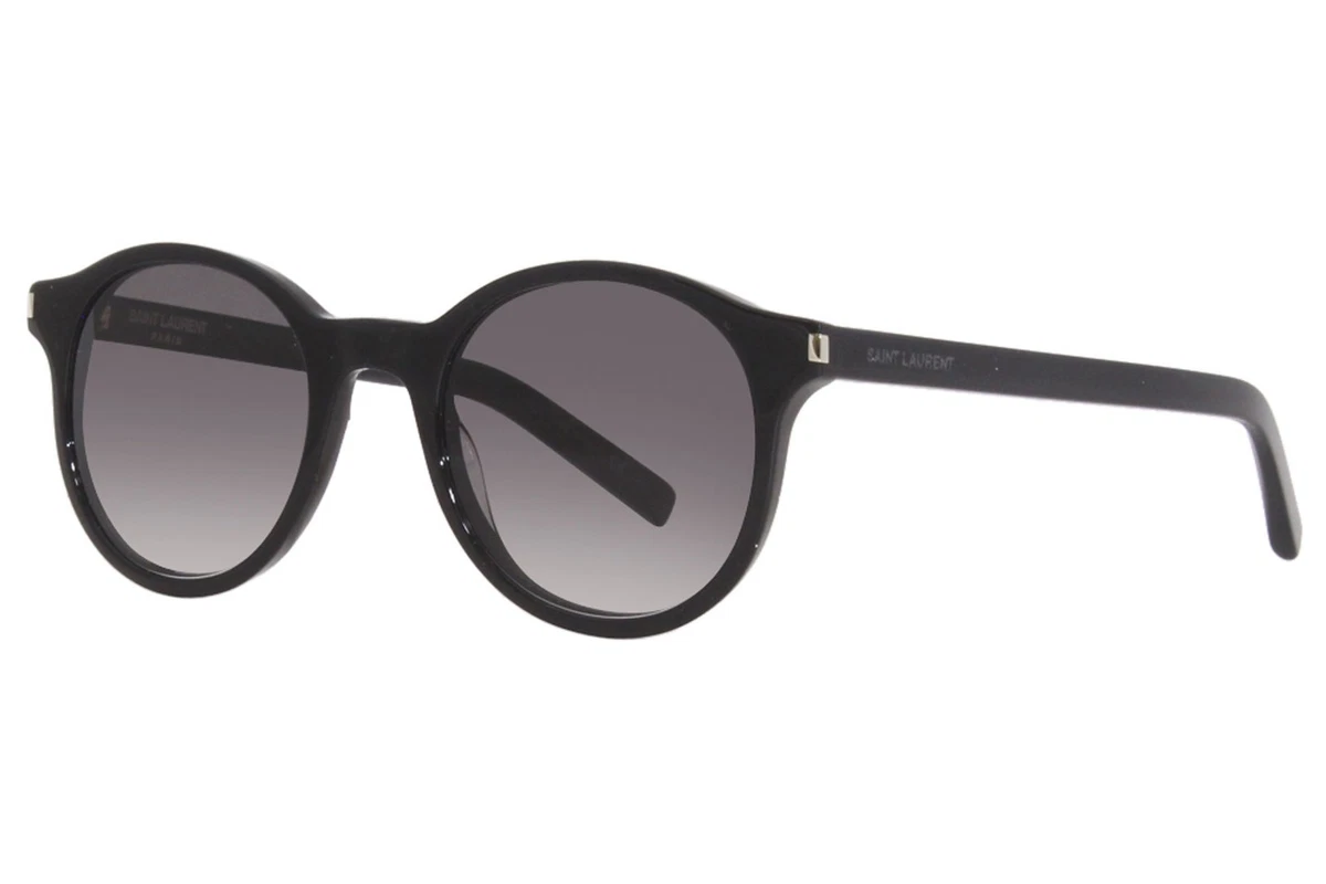 ?️ New Saint Laurent SL521 001 Sunglasses - Black Frame, Grey Lenses Saint Laurent SL 521 Sunglasses | Select Eyewear main image 4