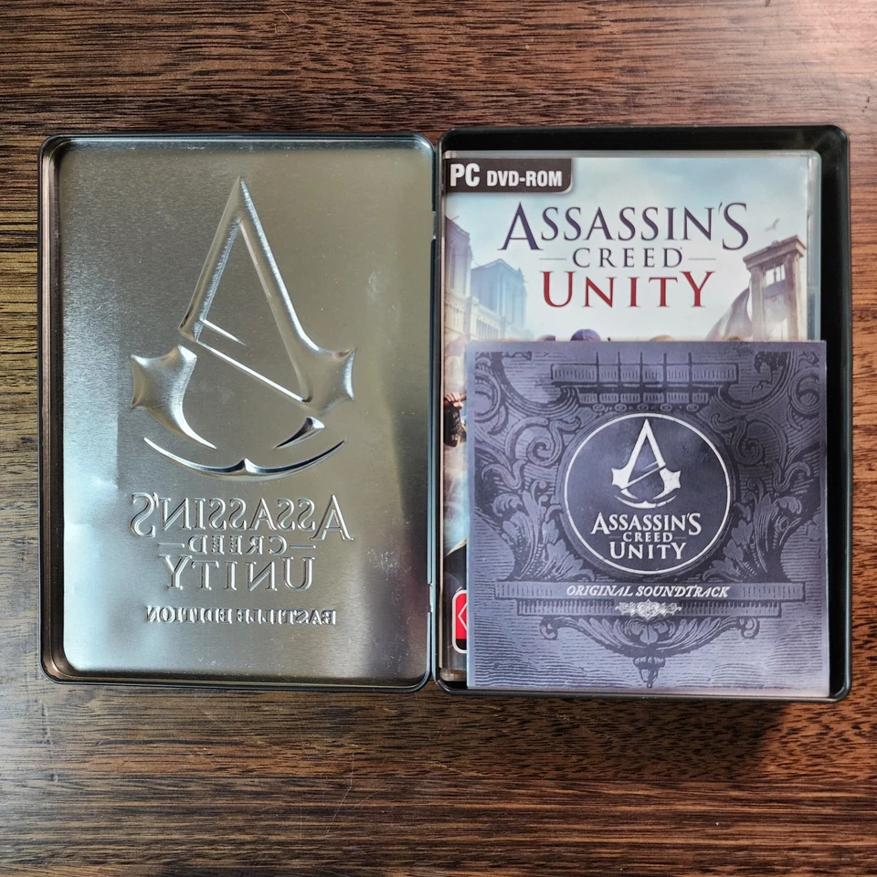 Assassins Creed Unity Bastille Edition Collectors Edition PC Free Postage AUS  - Image 3 of 4
