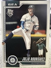2026 TOPPS SERIES 1 CELEBRATION JULIO RODRIGUEZ #146 HIDDEN MASCOT SSP MARINERS
