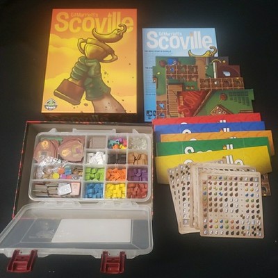Scoville (Board Game, 2014 First Edition) Tasty Minstrel Games peppers COMPLETE