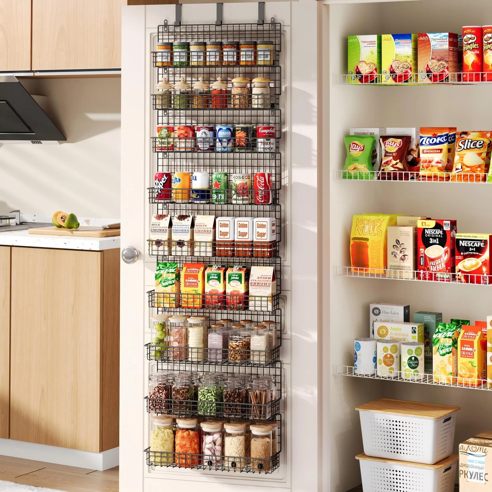 9-Tier Spice Rack Organizer with Door Hook, Wall Mount, and Extra Large Capac...
Opens in a new wind